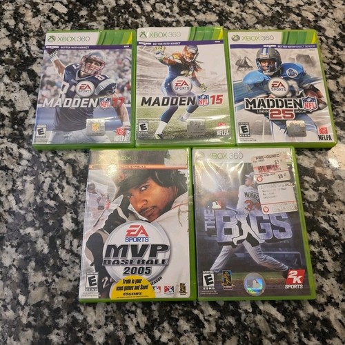 Lot xbox 360 games madden - lot, 5